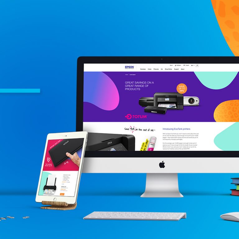 Epson – Student Landing Page