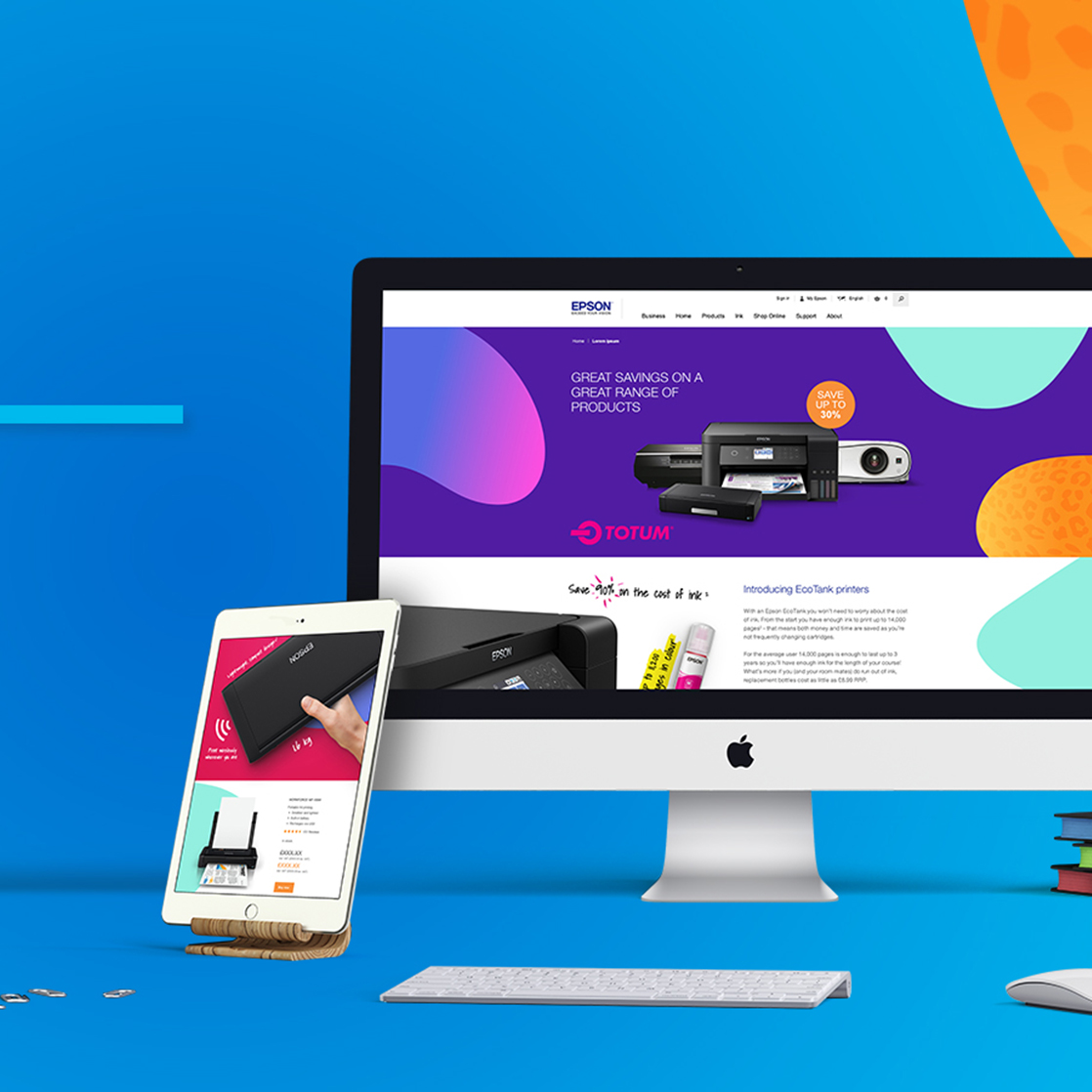 Epson - Student Landing Page
