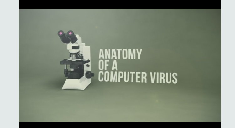 Anatomy of computer viruses motion design campaign example